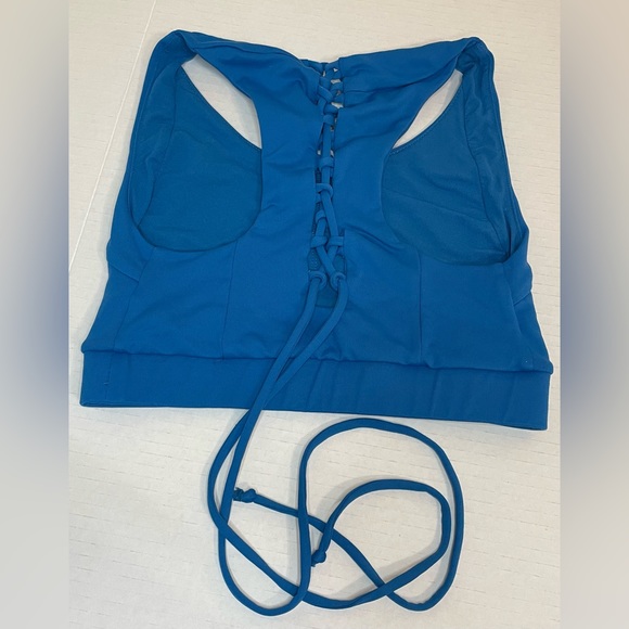 Gymshark Horizon Sport Lace Up Back Bikini Top - Picture 6 of 7